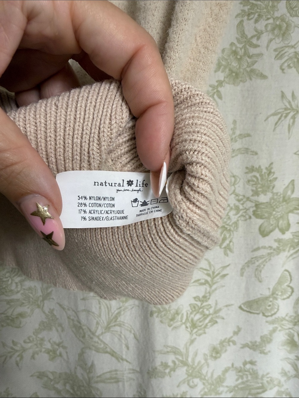 Natural Life V Neck Sweater Vest Top - Picture 3 of 5